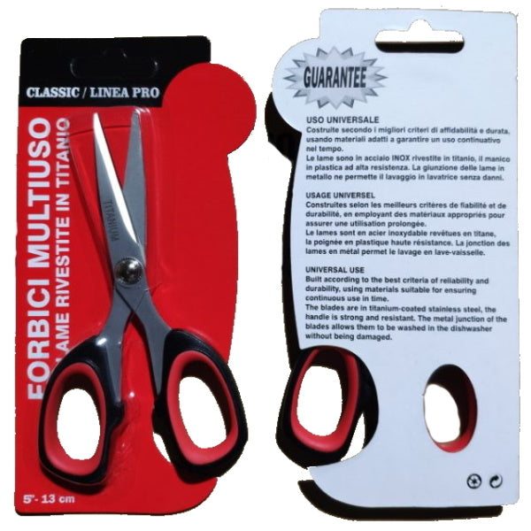 Titanium universal scissors