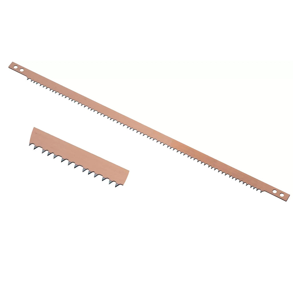 Triangular blade for bow saws