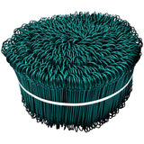 Annealed plastified iron wire strings in bundles of 1000 pcs.