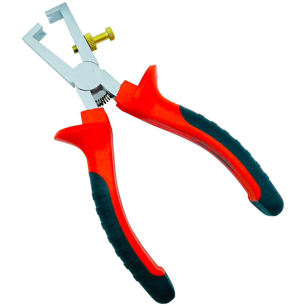 Wire stripping plier