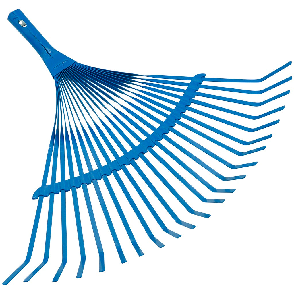 Fixed leaf rake