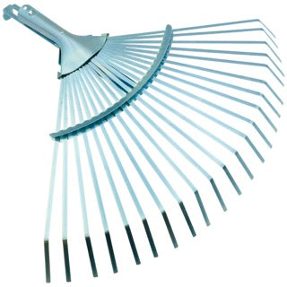 Adjustable leaf rake