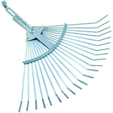 Adjustable leaf rake