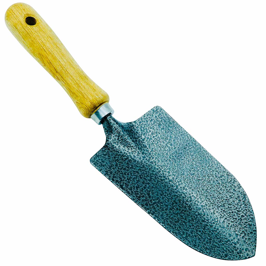 Wooden handle transplanter